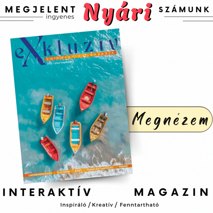 Megjelent nyári lapszámunk! Lapozd ingyenesen bárhol, bármikor. Lakberendezés, kert, otthon, életmód, utazás, gasztronómia, fenntarthatóság