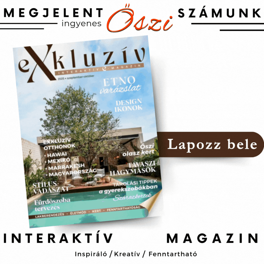 ingyenes lakberendezési és életmód eMagazin 2025 szeptember-októberi lapszám ősz