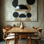 Geometric-Wallpaper-in-Dining-Room-1