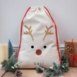 Personalised Santa Sack Large Christmas Sack Christmas Gift Bag Personalised Christmas Gift Bag Christmas Stocking Personalized