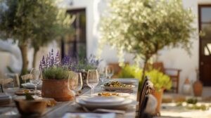 Hozd el a mediterrán hangulatot a kertedbe! Görög kert itthon? 12+5 extra tipp a mediterrán hangulathoz Képzeld el, ahogy a napfény játszik a fehér falakon, a levendula illata keveredik a meleg, tengeri szellő illatával, miközben olajfák árnyékában pihensz. Ez nem csak egy görög szigeten lehet valóság – a saját kertedben is megidézheted ezt a varázst. Mutatjuk, hogyan!